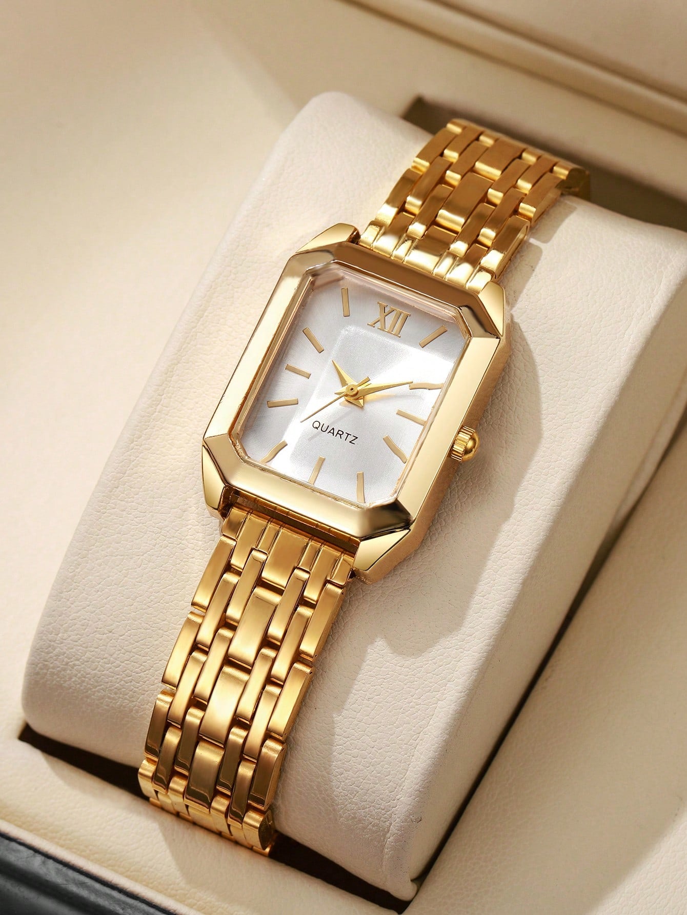 GOLDIE — Duo of 2 Golden Watches · White & Green - KE