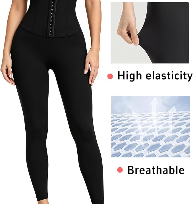 CurveFit — High-Waist Tummy-Control Shaping Leggings (KE)