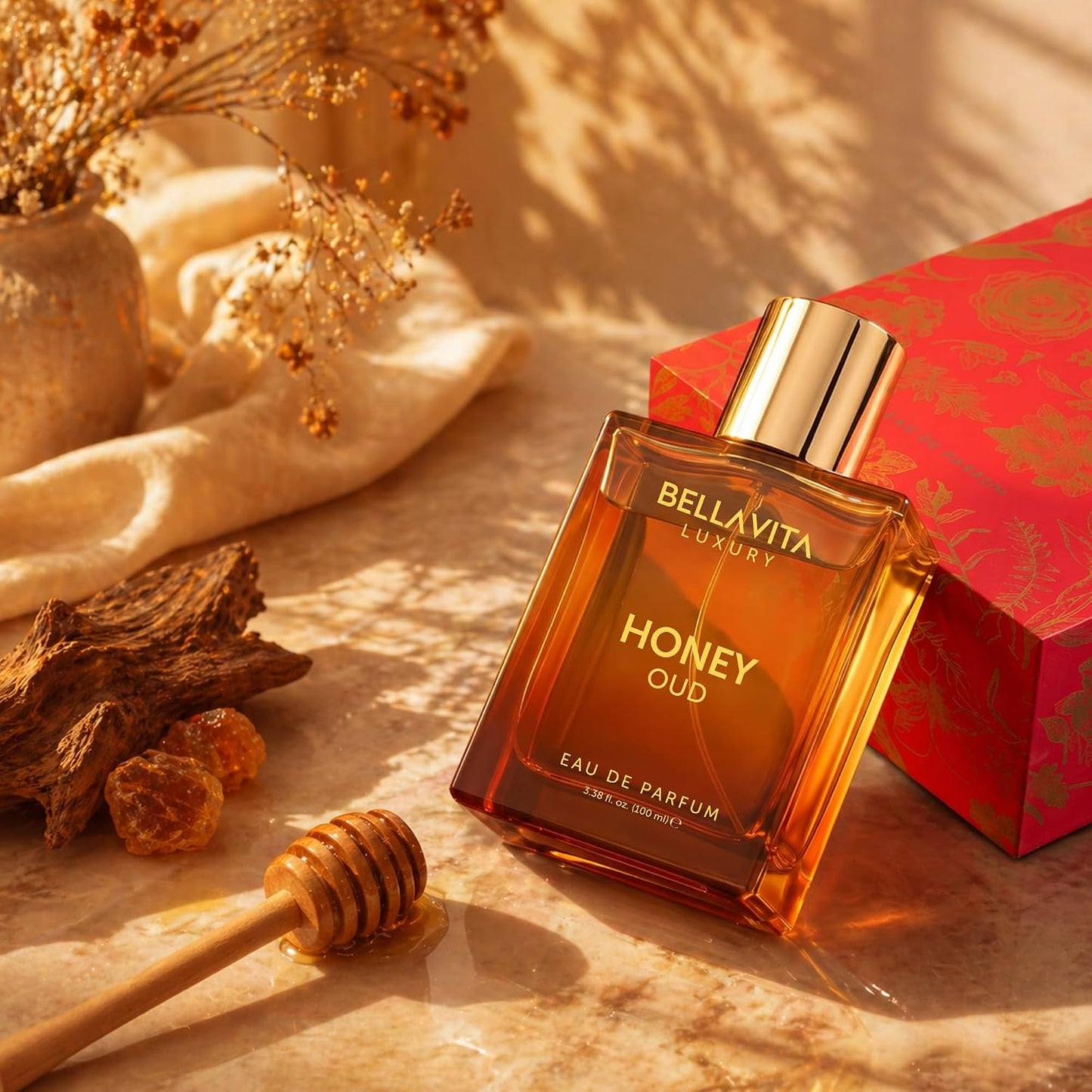 Bella Vita Luxury Honey Oud — Unisex Eau de Parfum, 100 ml (KE)