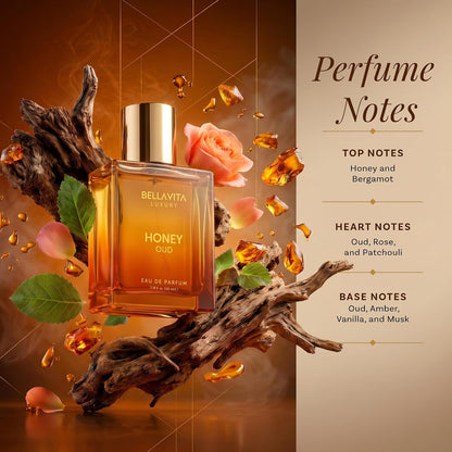 Bella Vita Luxury Honey Oud — Unisex Eau de Parfum, 100 ml (KE)