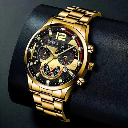 Luxury Men’s Watch Set – Timeless Style & Power - KE