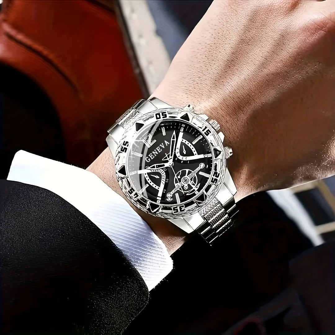 Timeless Love Couple Watch Set – Elegant Matching Watches & Bracelets - KE