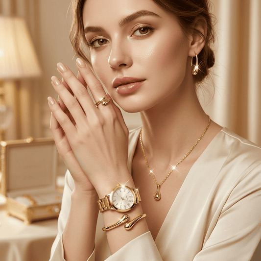 Aurora Gold — The 5-Piece Set That Makes You a Queen - KE