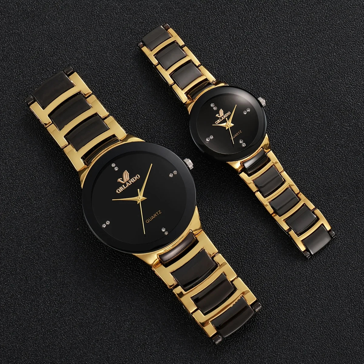 Orlando Premium Duo Watch Set – Elegant Pair for Couples - KE