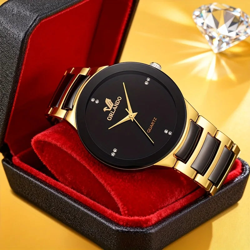 Orlando Premium Duo Watch Set – Elegant Pair for Couples - KE