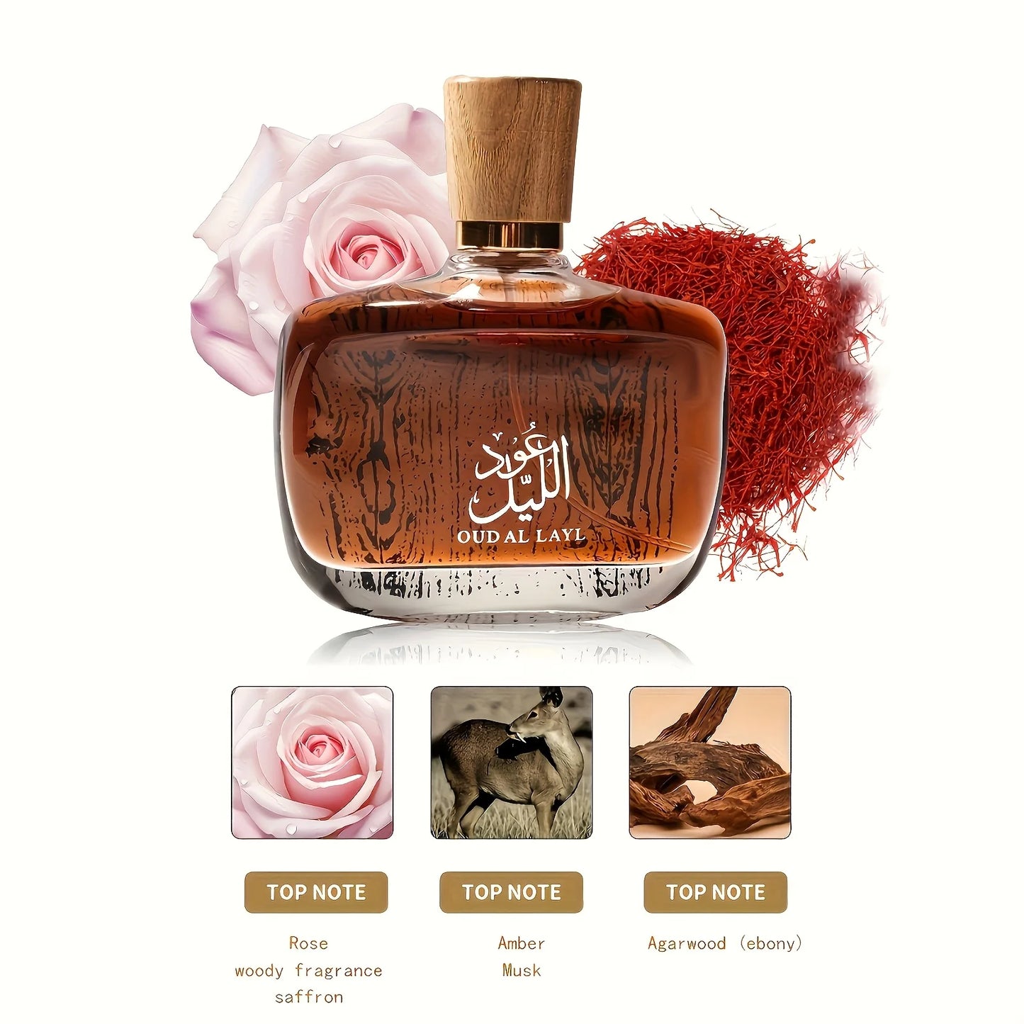 Oud Al Layl – Dubai’s Midnight Luxury | Arabian Unisex Perfume of Power - KE