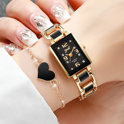 Timeless Love Couple Watch Set – Elegant Matching Watches & Bracelets - KE