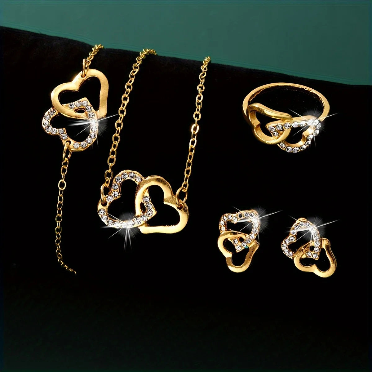 Serena™ 5-Piece Royal Elegance Watch & Jewelry Set - KE
