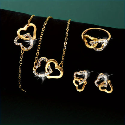 Serena™ 5-Piece Royal Elegance Watch & Jewelry Set - KE