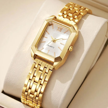 Serena™ 5-Piece Royal Elegance Watch & Jewelry Set - KE