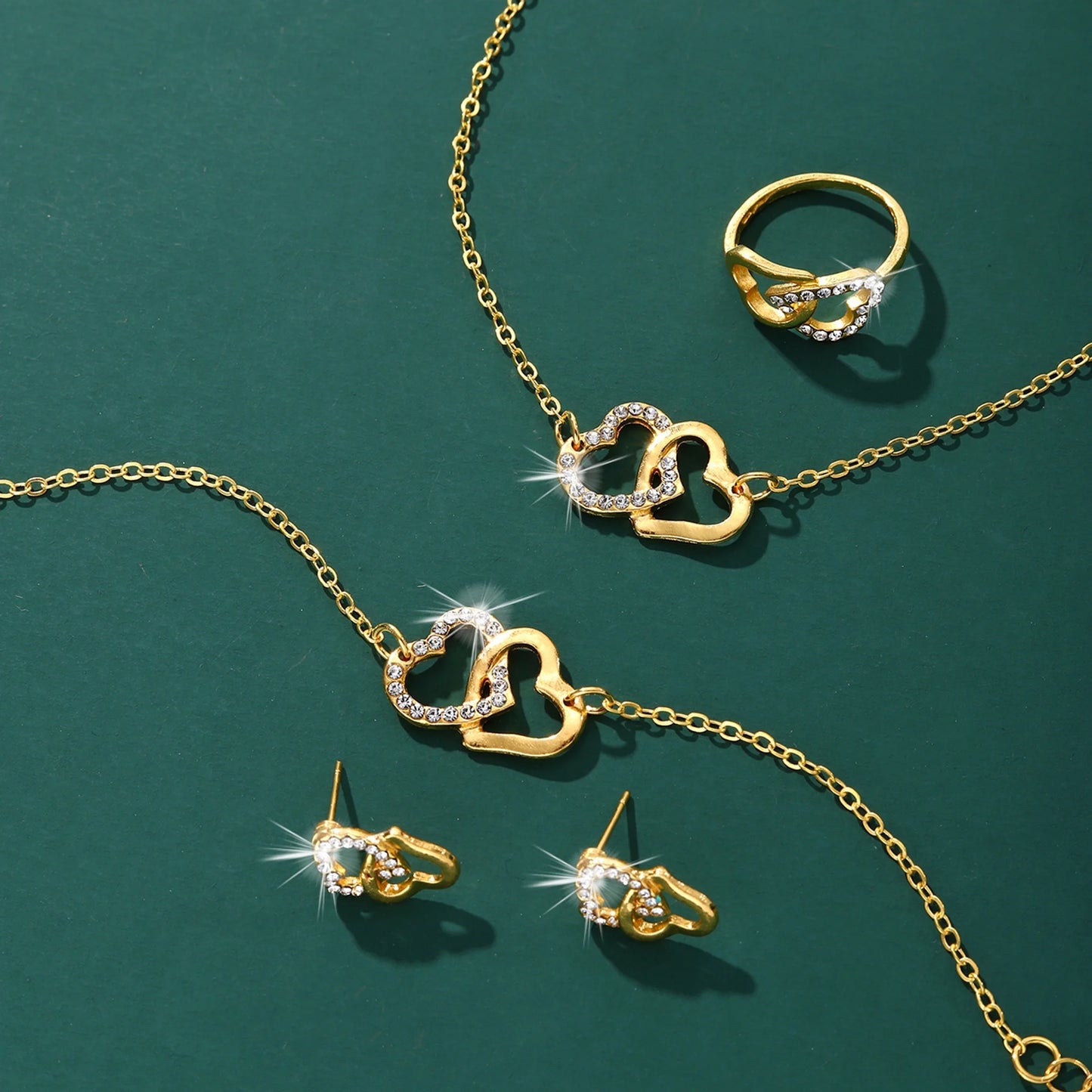 Serena™ 5-Piece Royal Elegance Watch & Jewelry Set - KE