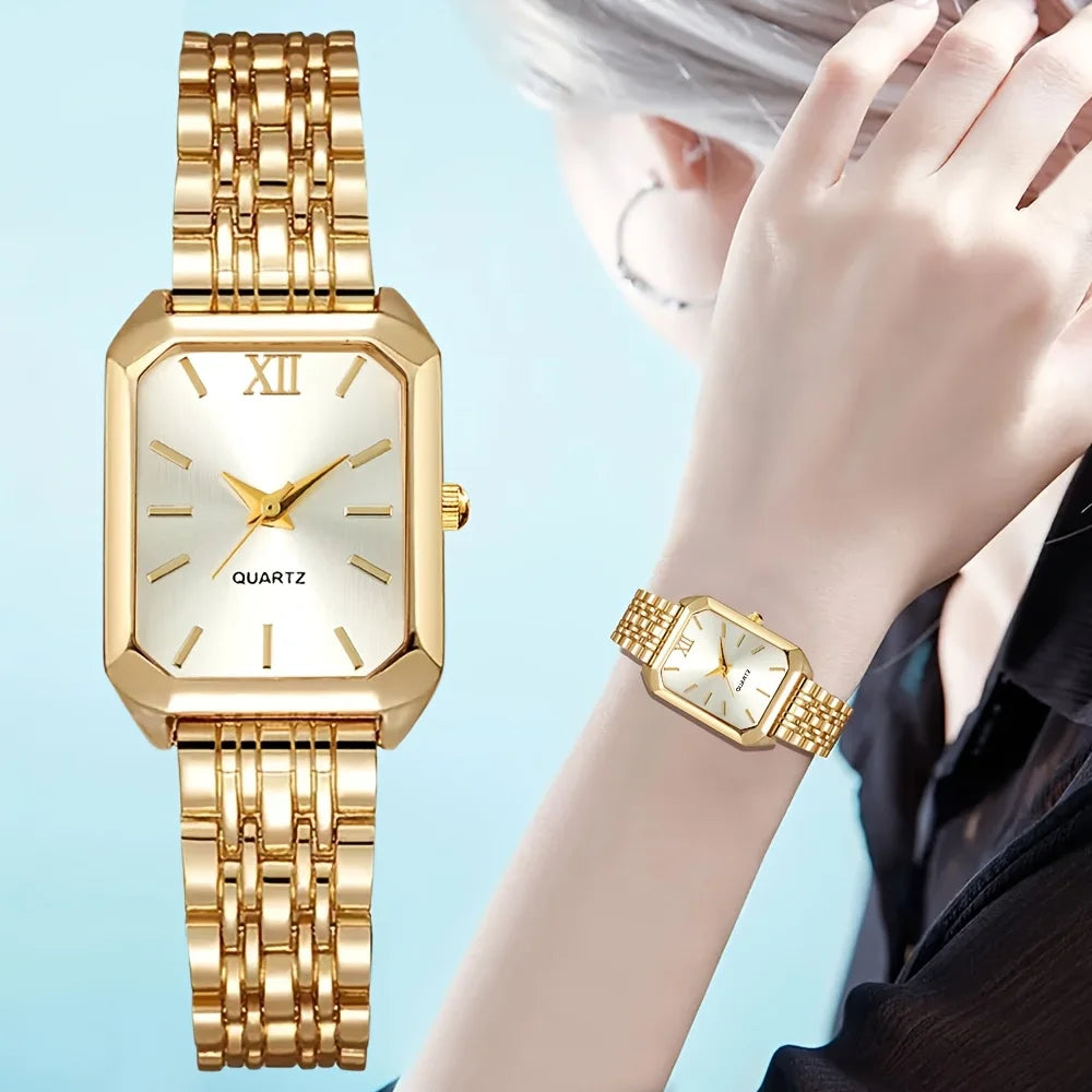 Serena™ 5-Piece Royal Elegance Watch & Jewelry Set - KE