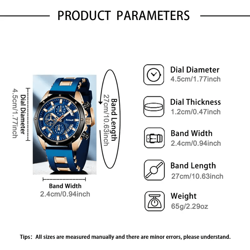 Cobalt — The Men's Watch That Commands Attention 🔷 - KE