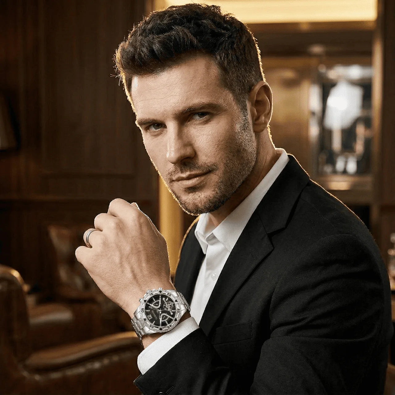 Timeless Love Couple Watch Set – Elegant Matching Watches & Bracelets - KE